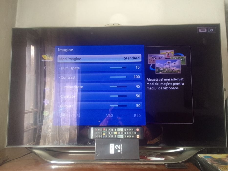 Televizor 3d Samsung UE40ES8000  stare foarte buna