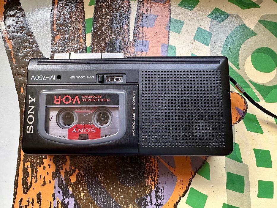 reportofon cu minicaseta Sony  M 750V retro