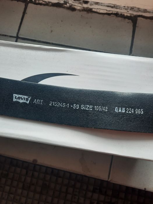Колан Levis от чиста кожа