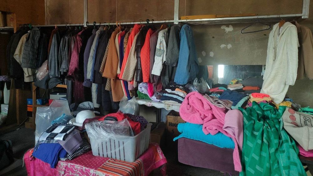 Гаражная распродажа вещей