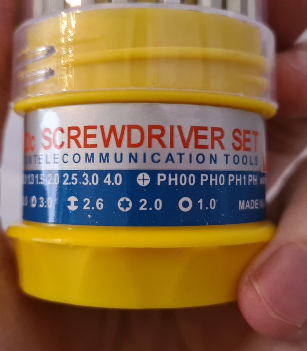 Отвертка комплект 30 головок