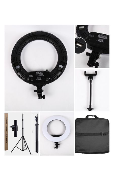 Лампа кольцевая мощная