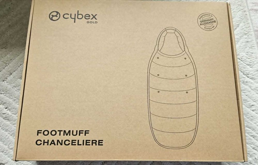 Зимен чувал Cybex Gold Footmuff Sky Blue