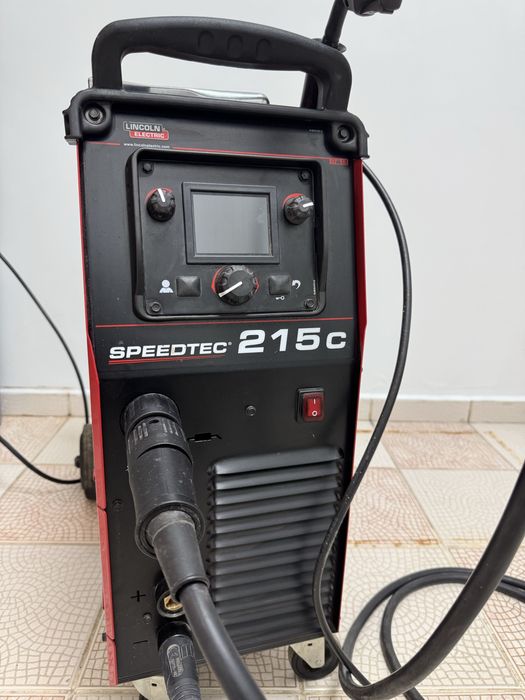 Професионален телоподаващ Lincoln Electric speedtec 215C+TIG+аргон
