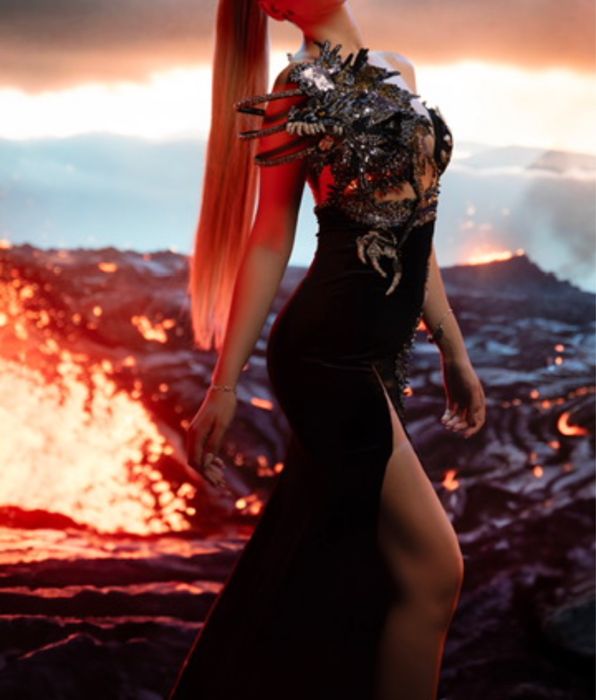 Официална рокля кадифе