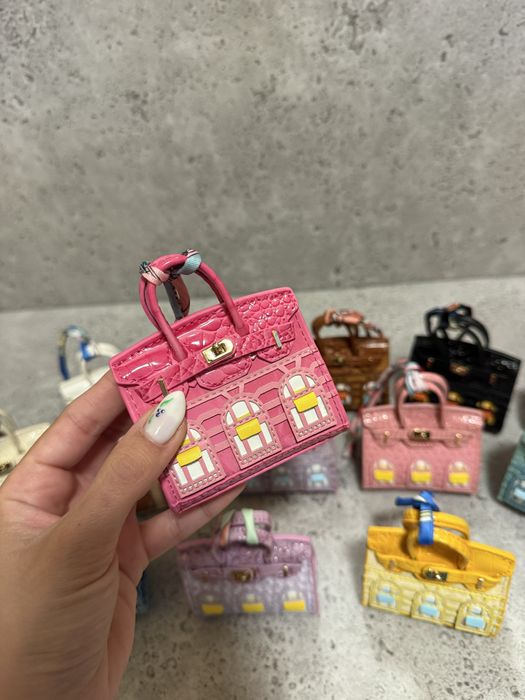 Мини чанта естествена кожа