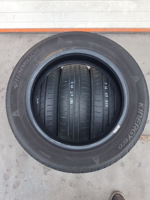 Летни гуми 4 броя HANKOOK Kinergy Eco 155 65 R14 дот 0816