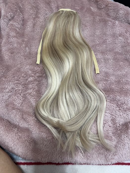 Coada din par natural