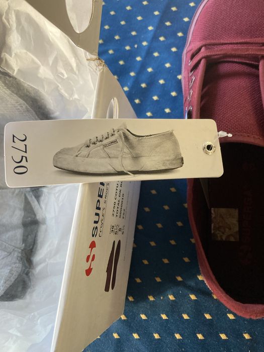 Tenisi Superga 2750 Cotu classic bordeaux