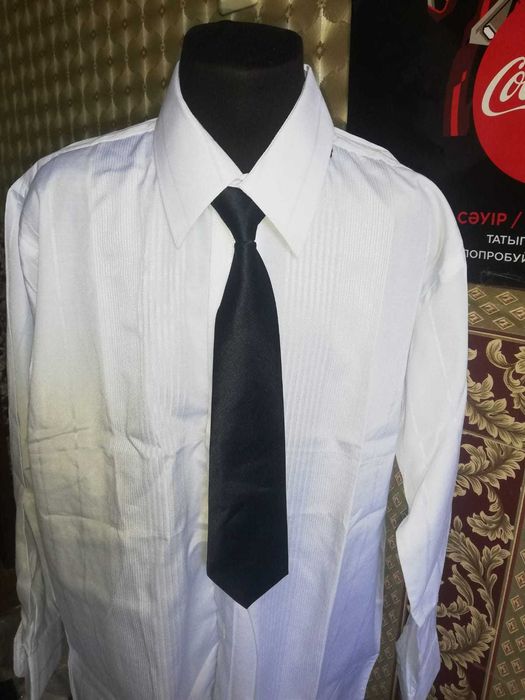 Рубашка белая мальчику