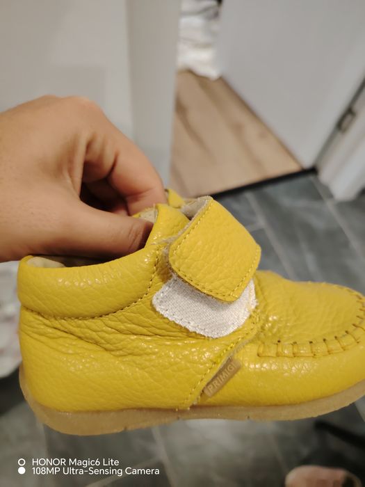 Нови Primigi 22 номер естествена кожа