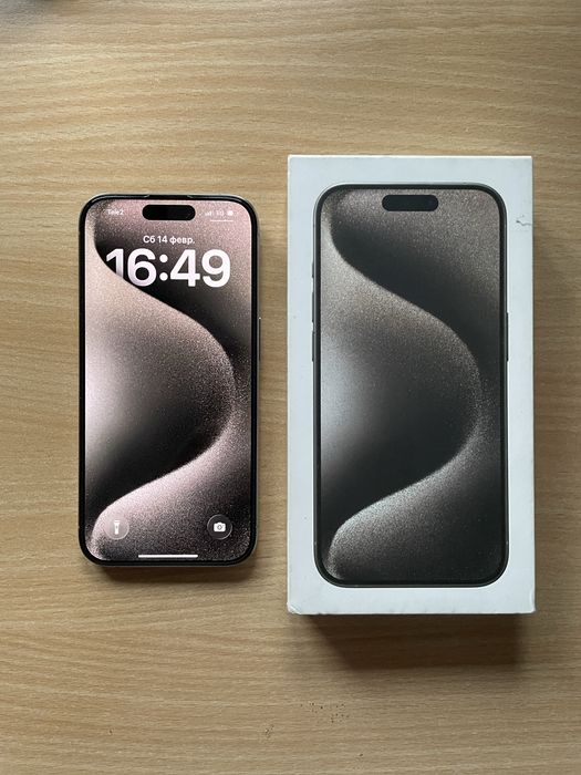 Iphone 15 Pro с комплектом