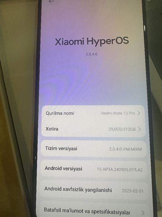 Redmi Note 13 pro 12/512 GB