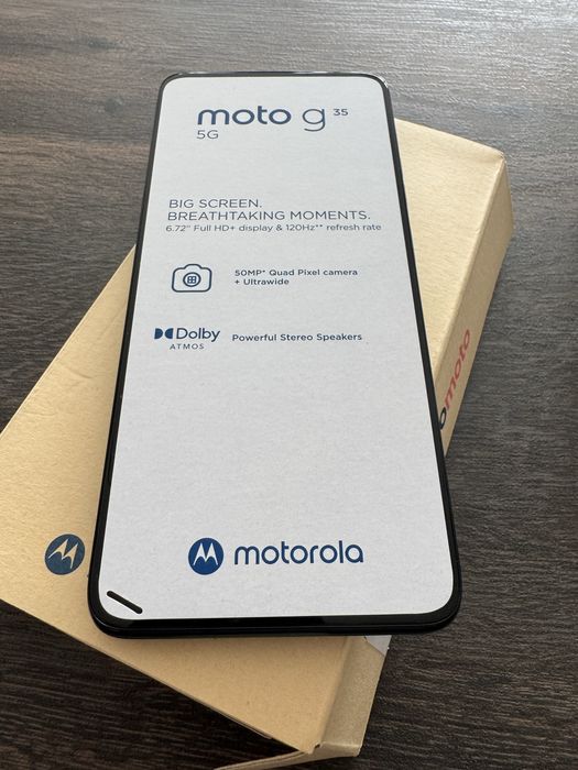 Motorola Moto G35 5G, зелен, нов