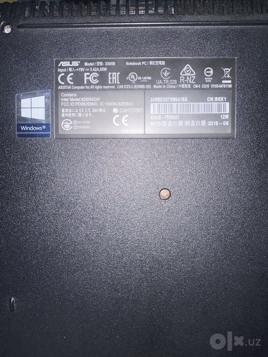 Ноутбук Asus игровой holati zor
