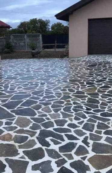 Soluții de Pavaj cu Piatră de Munte