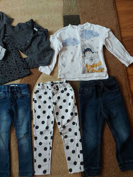 Лот за момиче 3,4 и 5г Mayoral, Carter's, Vanex, Next и гумени ботушки