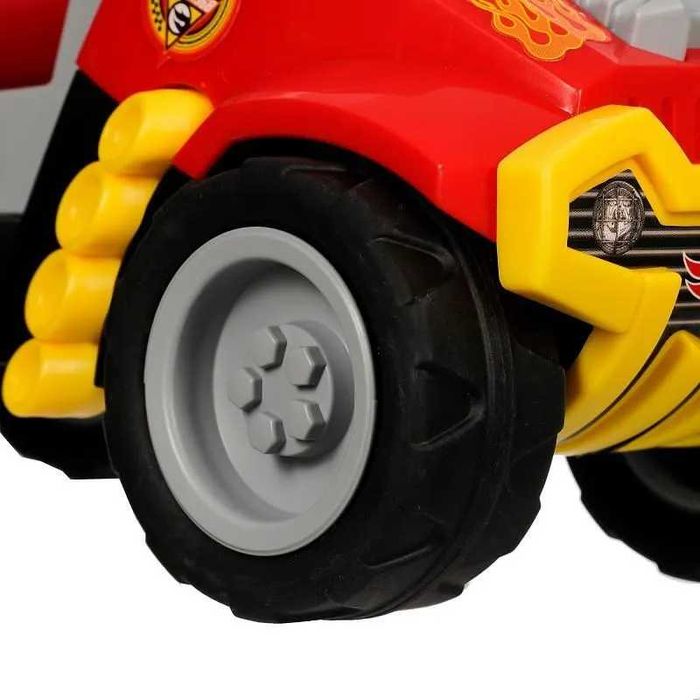 Детски бетоновоз Hot Wheels, червен