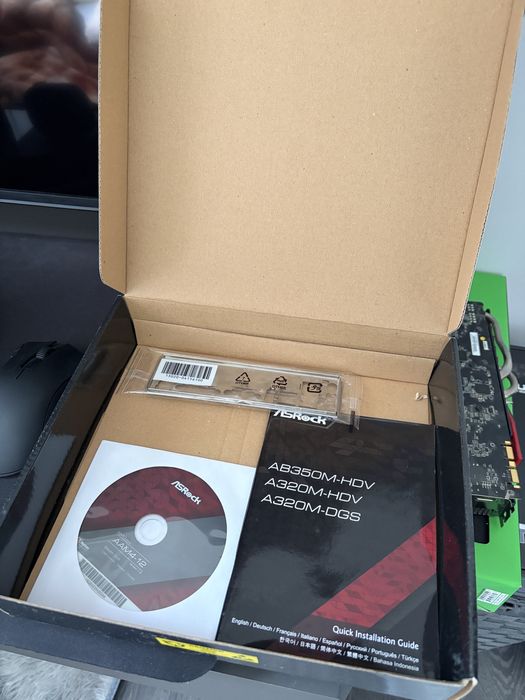 Asrock AB350M-HDV AM4