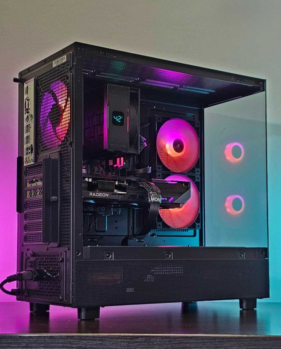 Ryzen 5-7500F/RX 9060XT 16GB/RAM 32GB/SSD 1TB/Чисто Нов+Гаранция!