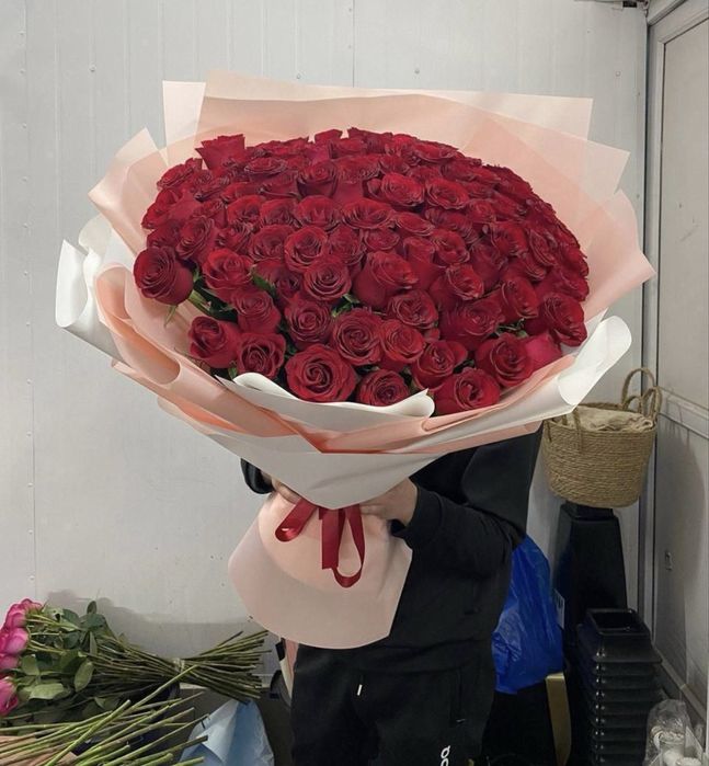 101ш красный роза