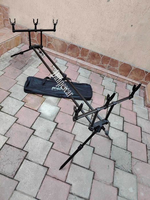 Rod pod PROFL BLACK pentru 3 lansete cu 4 picioare ( Duo Pod ) FL157