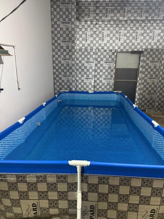 Baseyn yangi faqat suv tuldirib 1 haftadan keyin bõshatik
