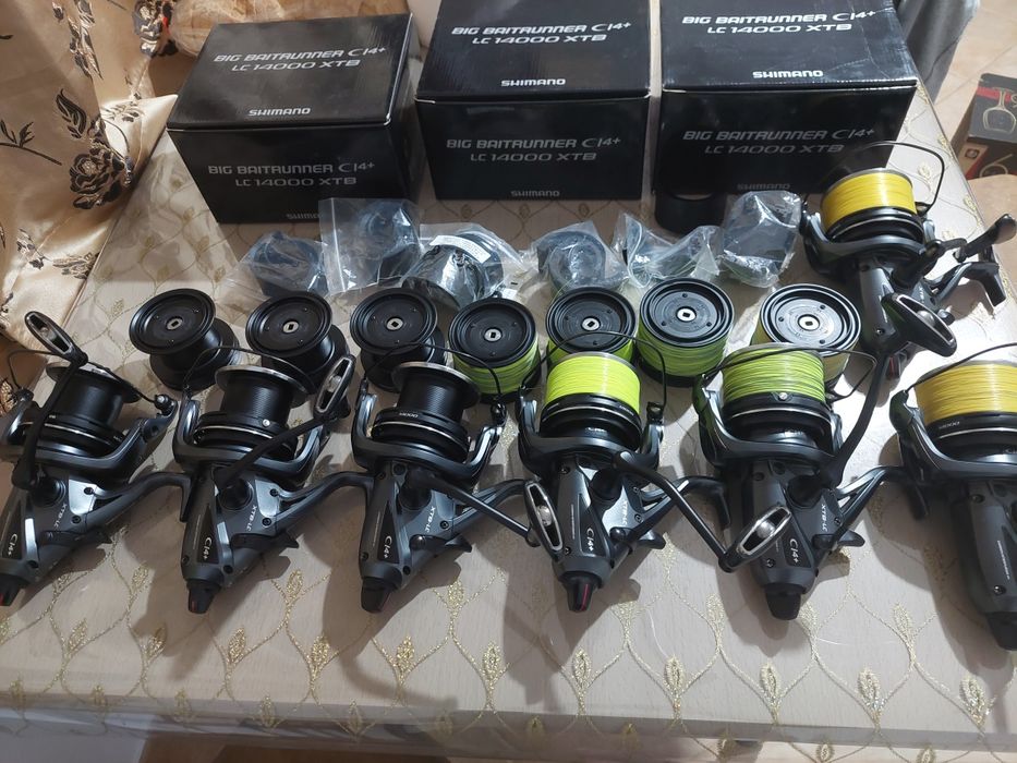 Mulinete shimano big baitrunner xtb ci4 + long cast 14000