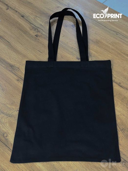 Qora Ekosumka | Shopper | Экосумка | Шоппер | Черный