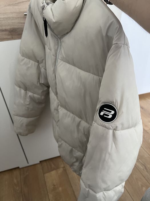 Мъжко зимно непромокаемо яке без качулка - Pull&Bear