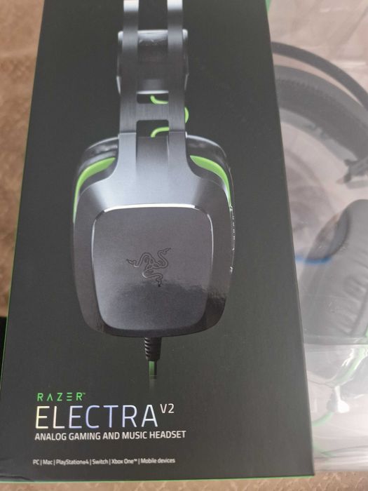 Чисто нови геймърски слушалки Razer Electra V2/фабрично запечатан/