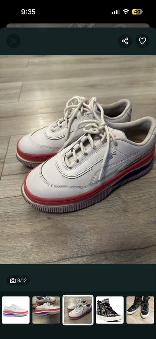 Кецове puma и converse