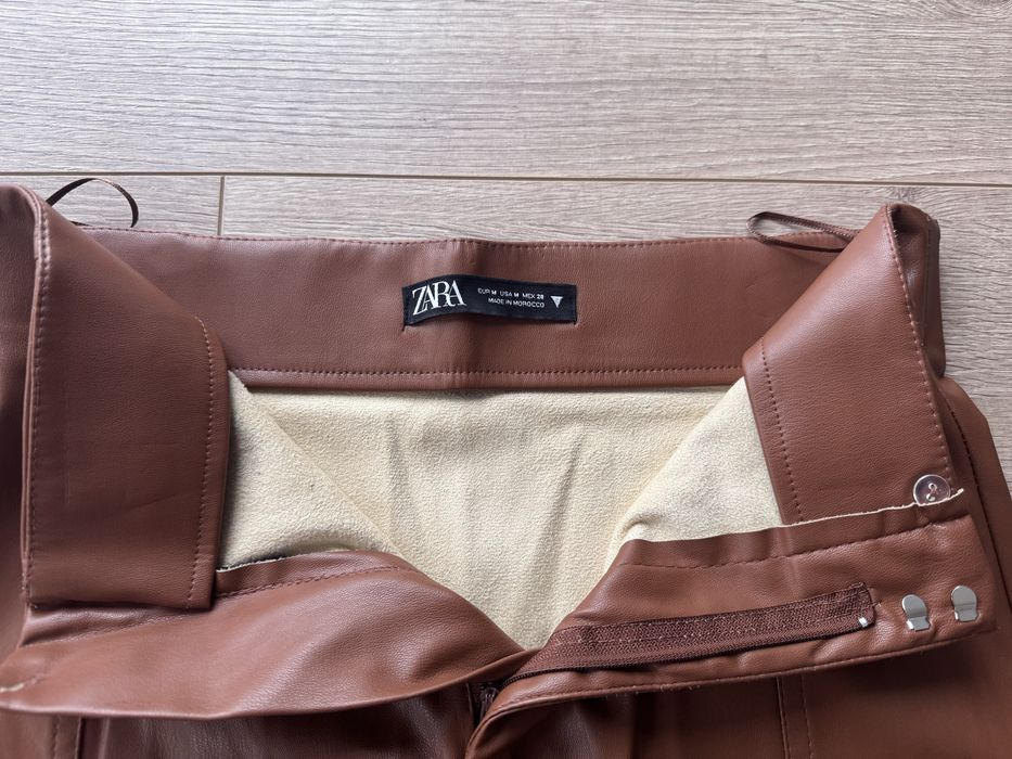 Fusta Zara piele ecologica