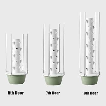 Хидрофонична кула с LED светлини (9 етажа)