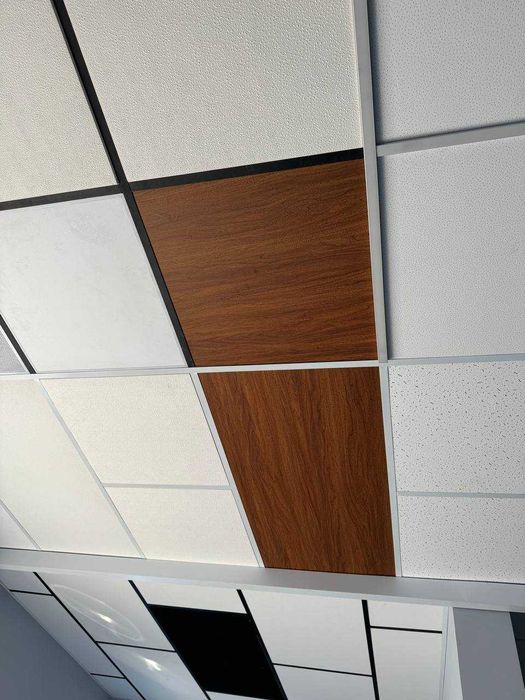 Потолок Армстронг Грилято Речный рейкали подвесной клеточний квадратик