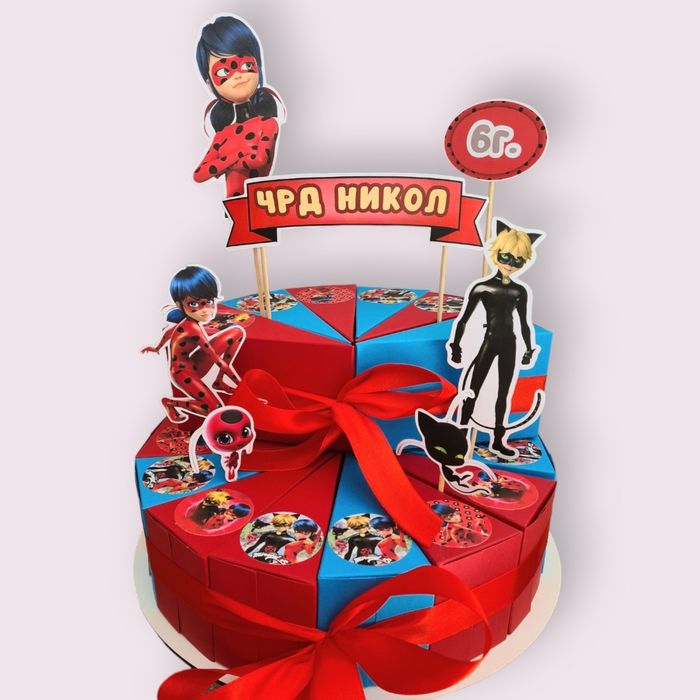 Картонена Торта MINECRAFT