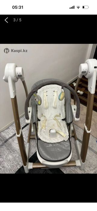 Электро люлькк стульчик