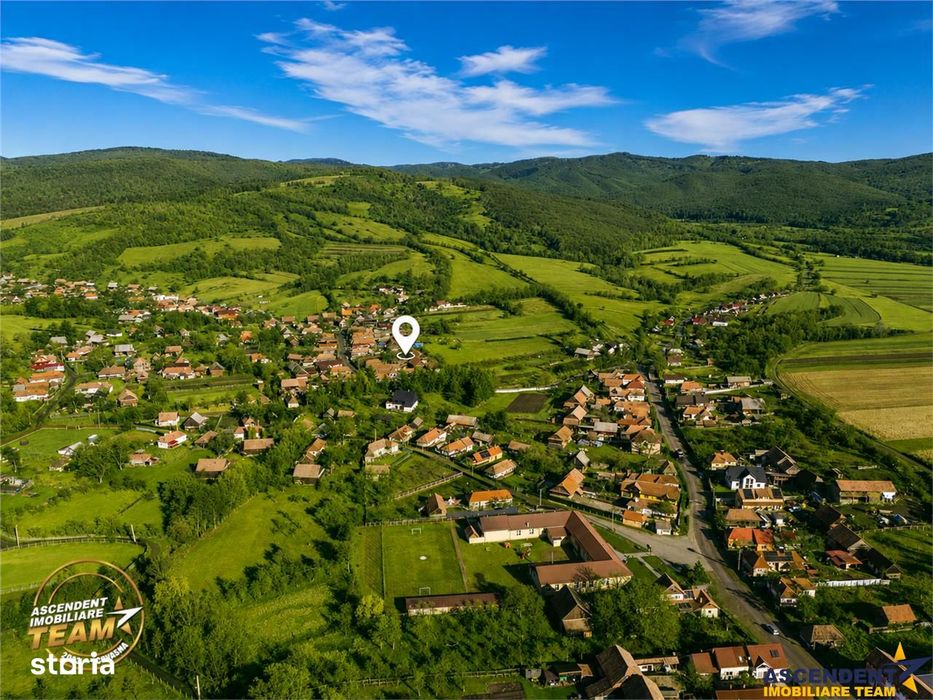 FILM! Domeniu de 6.221mp, livada pomi fructiferi+casa si anexe,Lemnia,