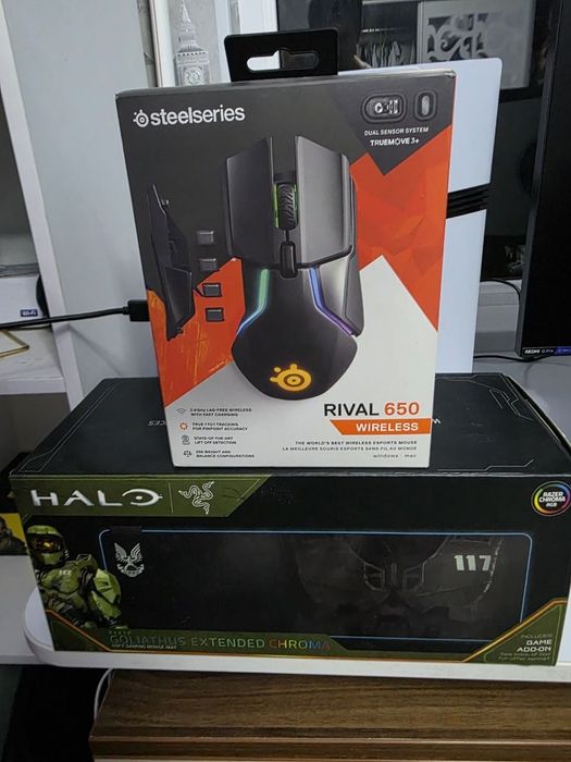 Steelseries Rival 650+коврик
