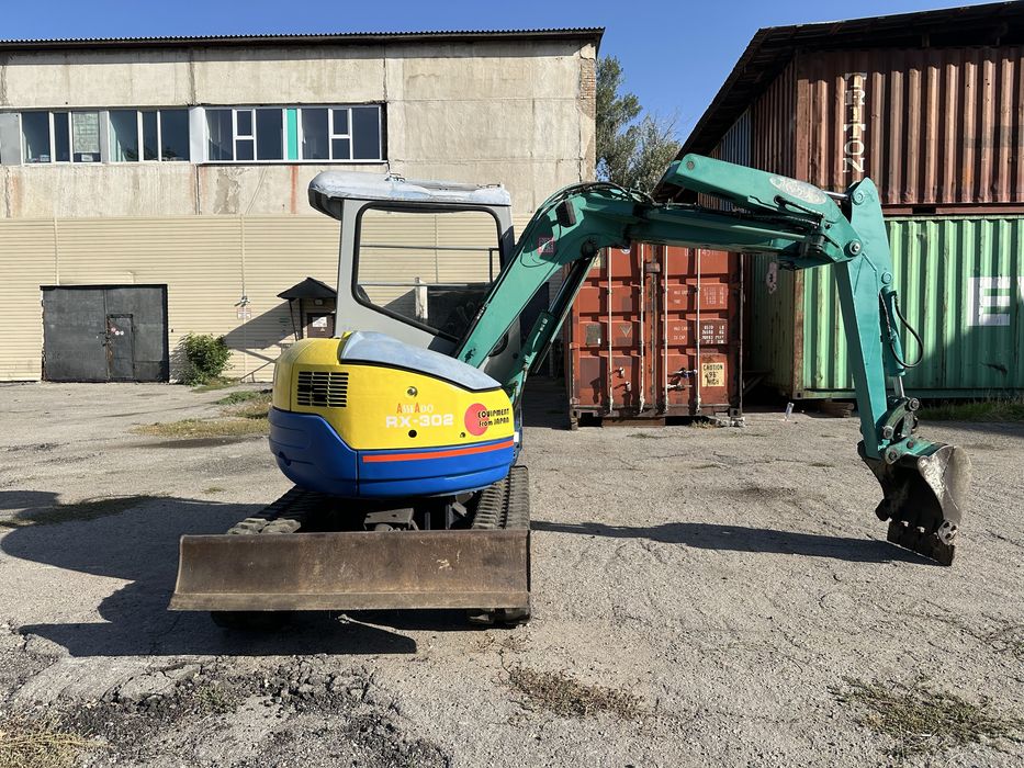Мини экскаватор KUBOTA из Японии.