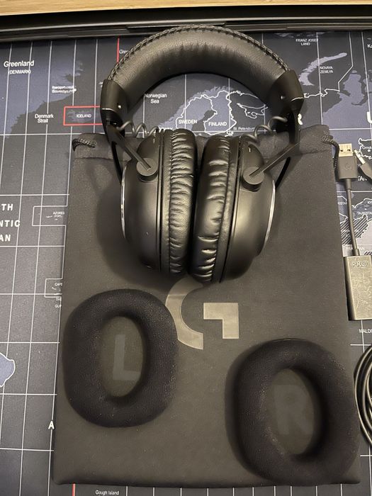 Casti Logitech G PRO X - Blue VO!CE