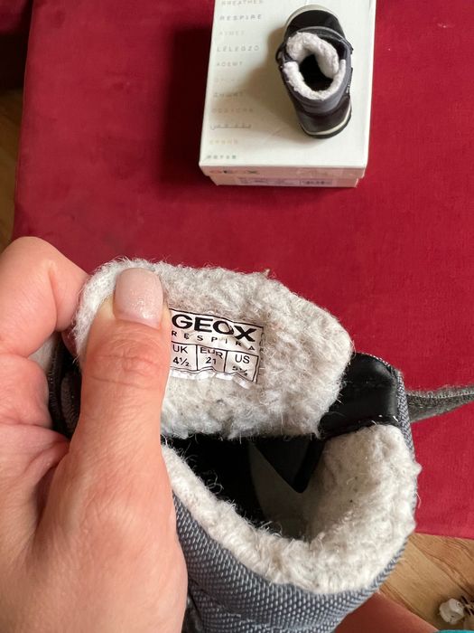 Утепленные ботинки сапоги Geox 21 размер