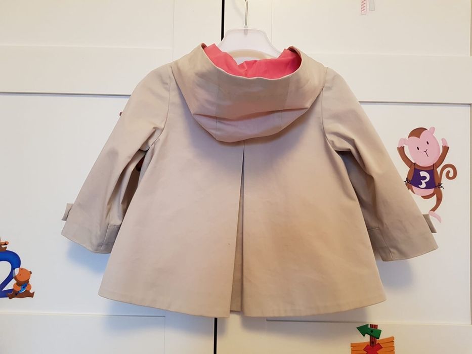 Pardesiu ZARA BABY, de fetiță, măsura 98 / 2-3 ani