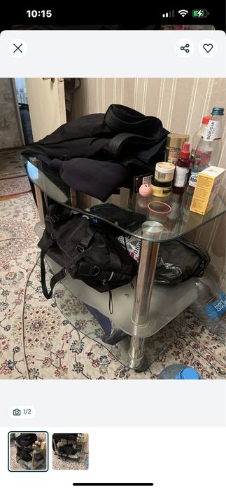 Тумбочка под телевизор стекло