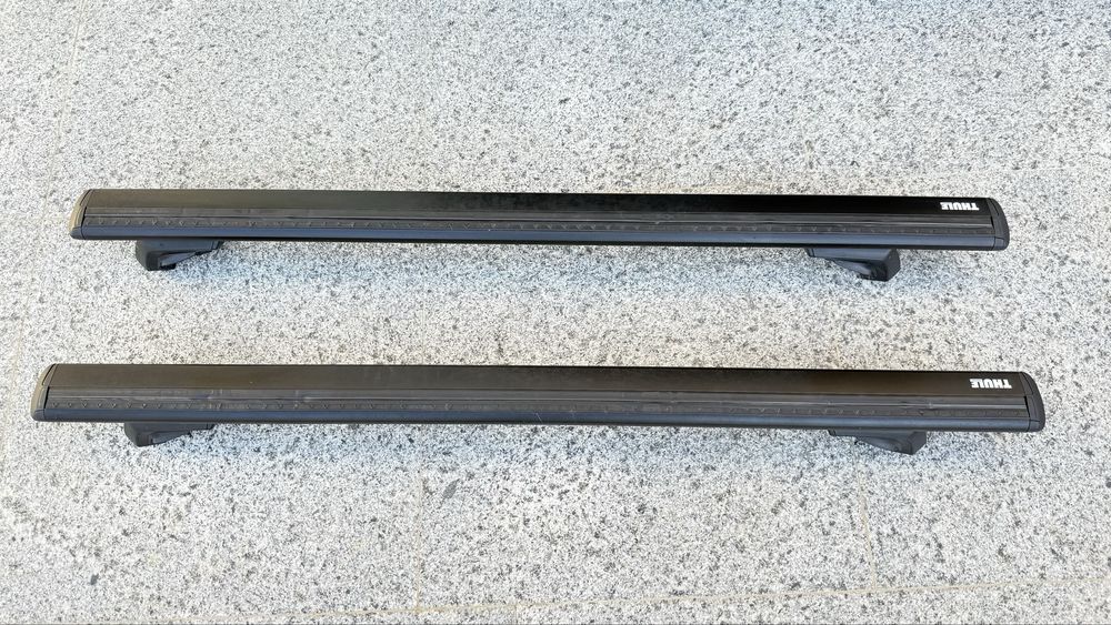 Bare THULE WingBar Evo Black Skoda Karoq / Seat Ateca – 127 cm