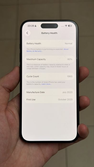 Iphone 15 Pro 1 tb Black