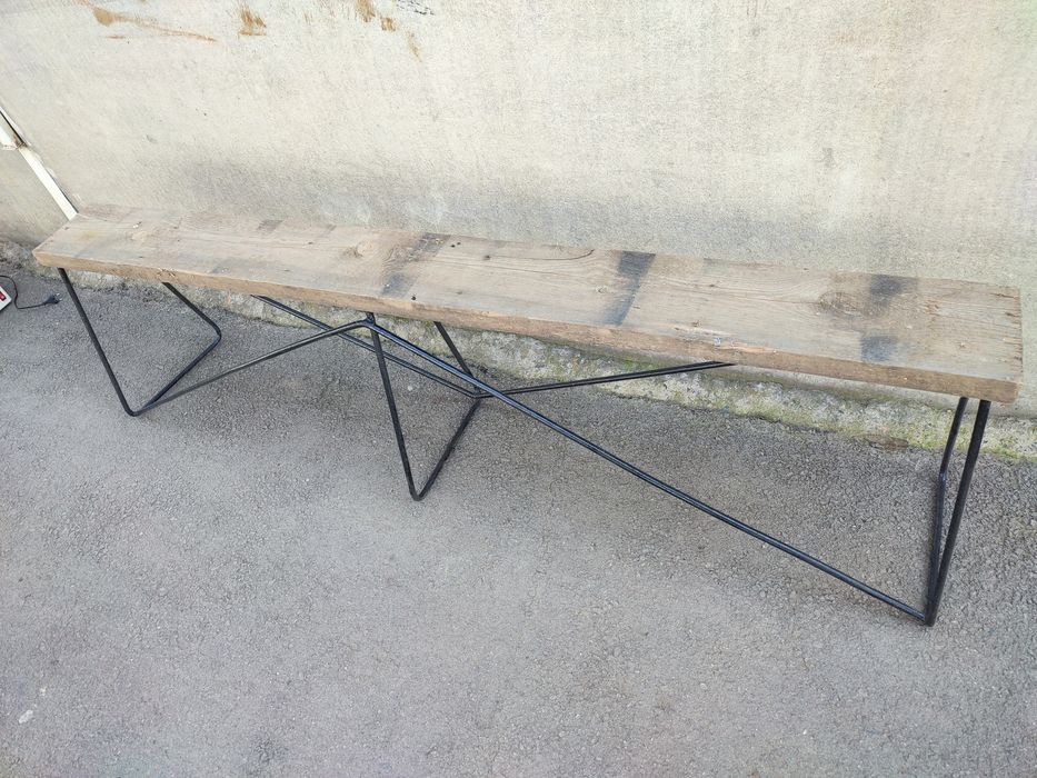 Скамейка лавочка в сад двор