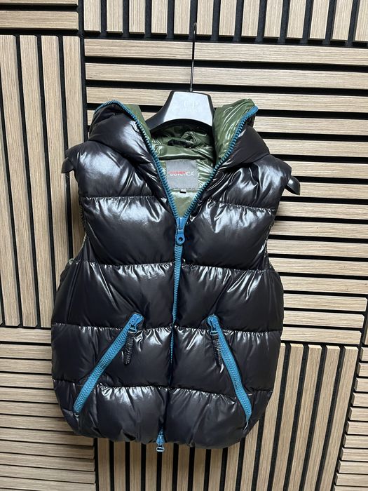 DUVETICA Italy : Дамски елек с пух размер S-M Оригинал