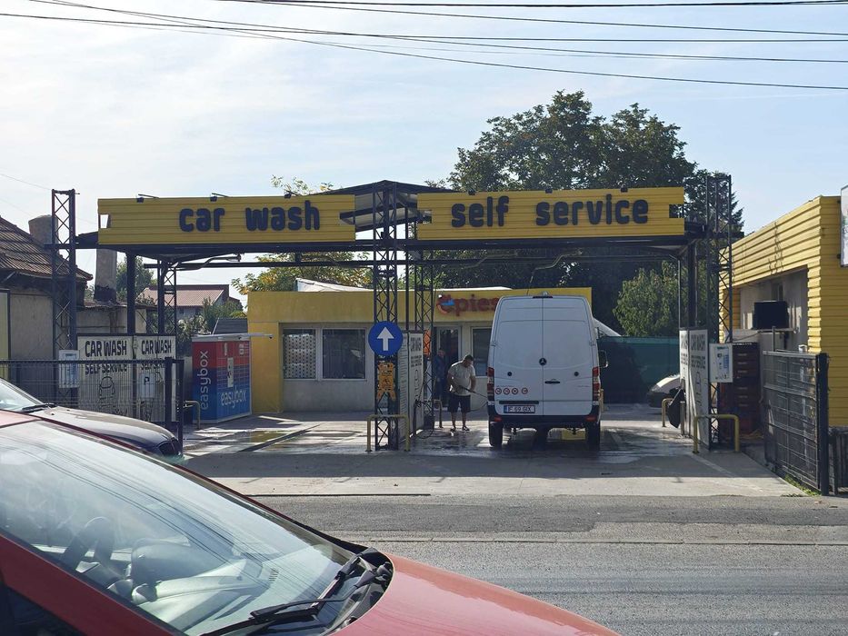 Vand Spalatorie AutoSelf Service Functionala, Completa, Structura metalica + Echipamente, Automatizare, 2 Boxe etc