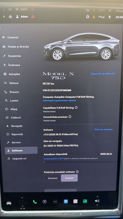 Tesla Model X 2018 | Supercharging Gratuit | HW3 | 6 Locuri | Premium Connectivity